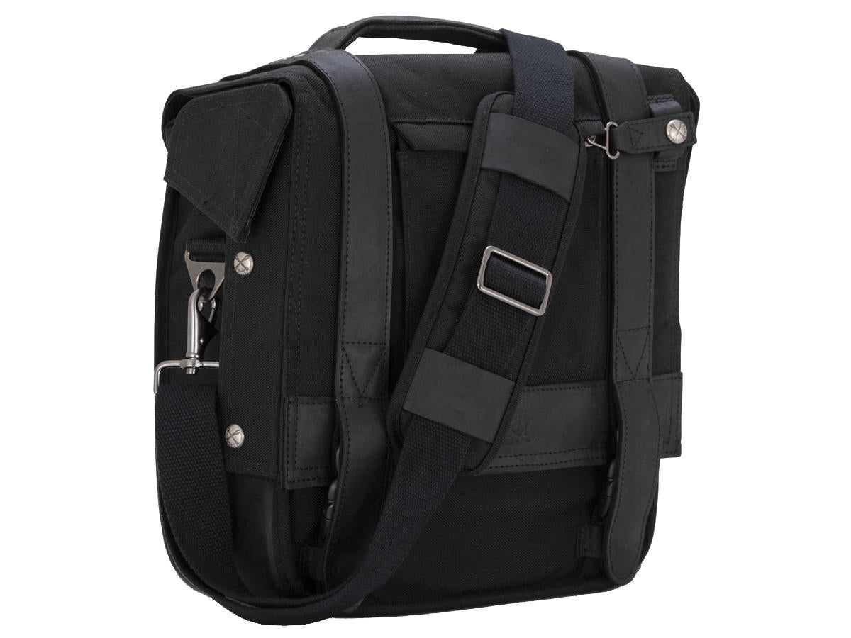 Burly Voyager Saddlebag Black