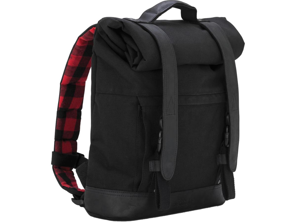 Burly Voyager Back Pack Cordura Black Back Pack Black