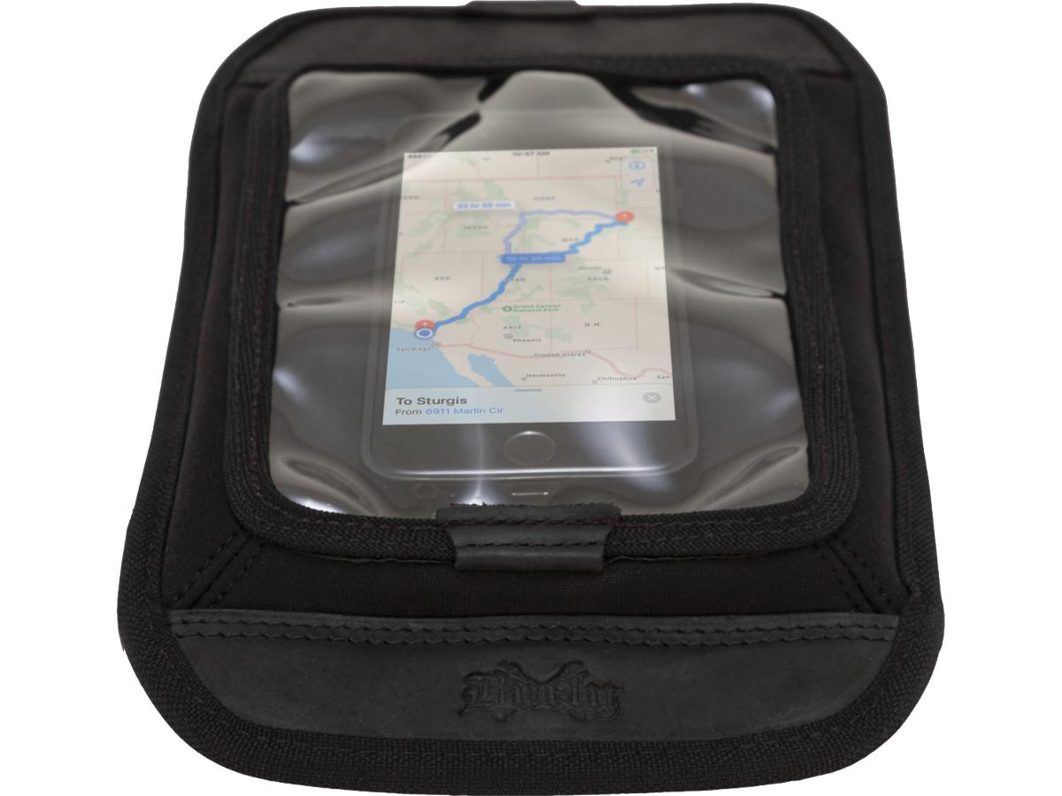 Burly Voyager Magnetic Map Tank Screen Cordura Black