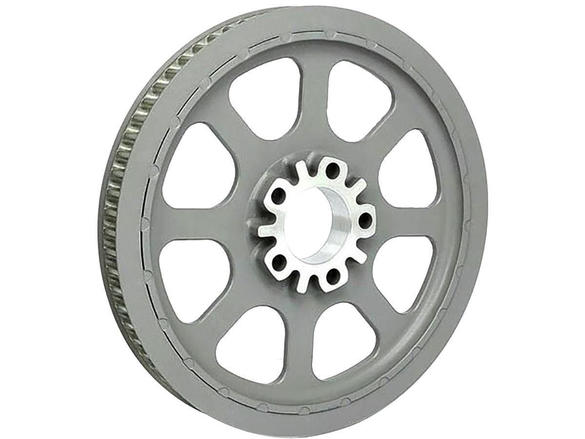 CCE OEM Style Rear Belt Pulley Silver - 20mm 66 Teeth