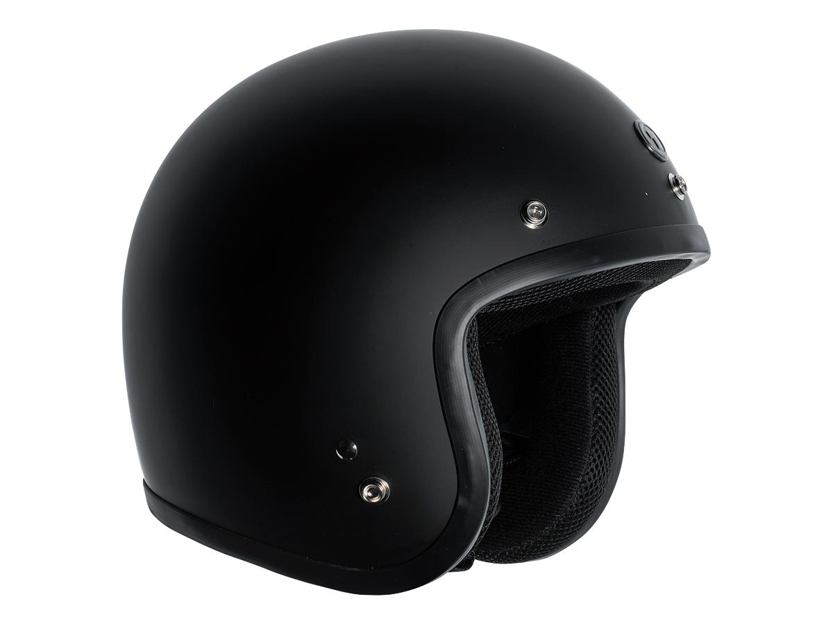 Torc T-50C Classic DOT Jet Helmet Flat Black