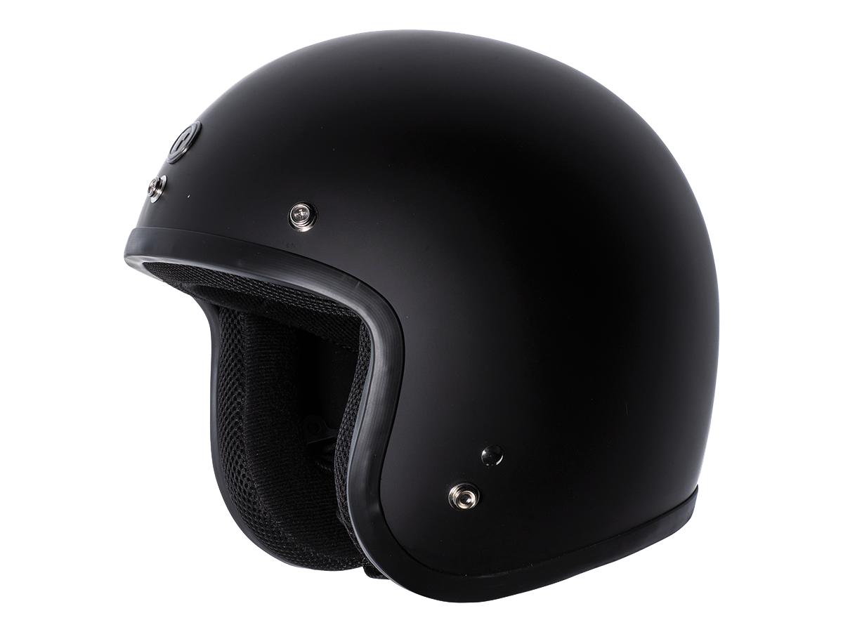 Torc T-50C Classic DOT Jet Helmet Flat Black