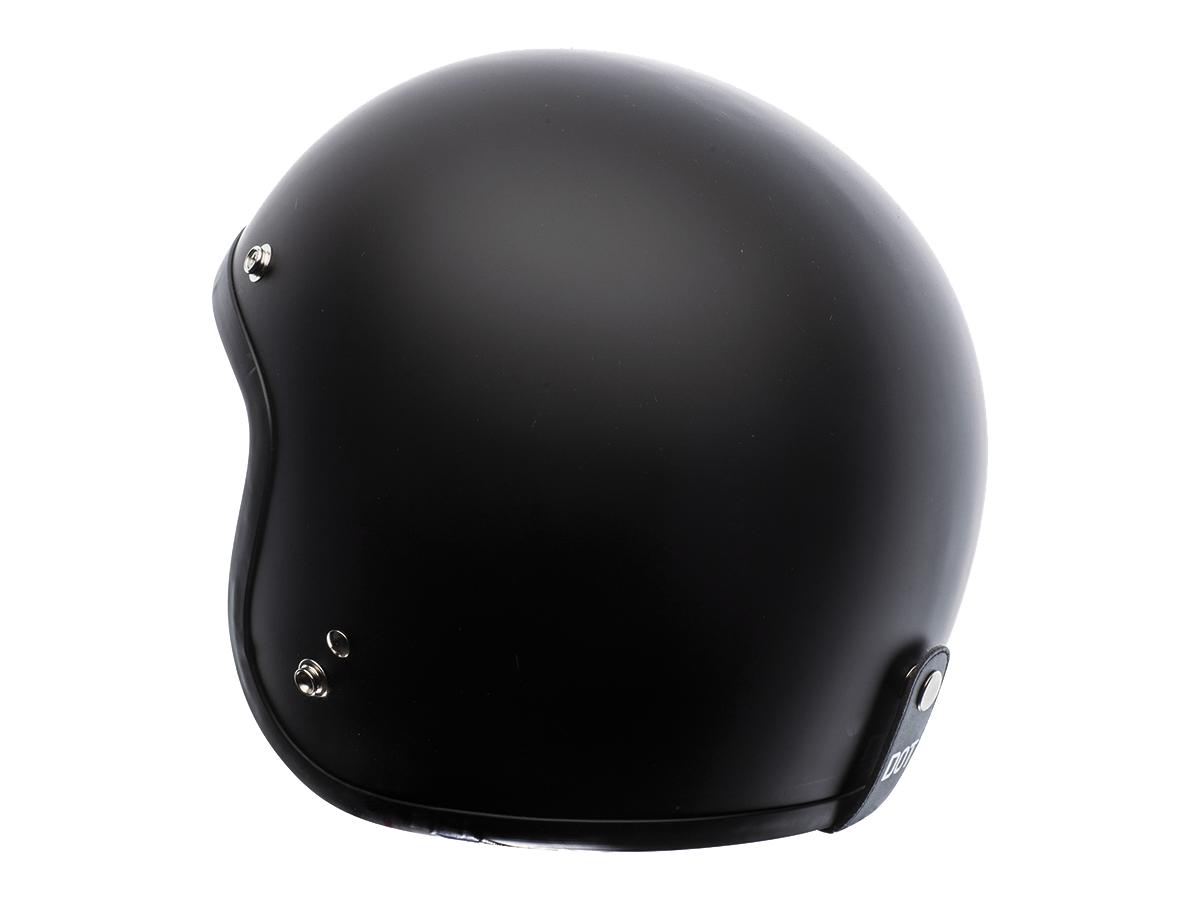 Torc T-50C Classic DOT Jet Helmet Flat Black