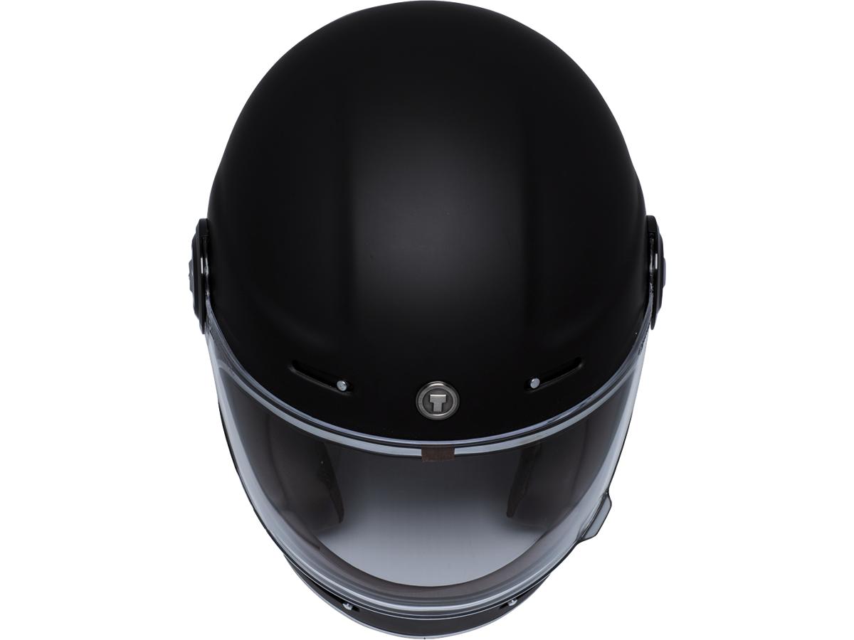 Torc T-1 Retro Helmet Matt Black  - FREE UK Delivery - Moto Central