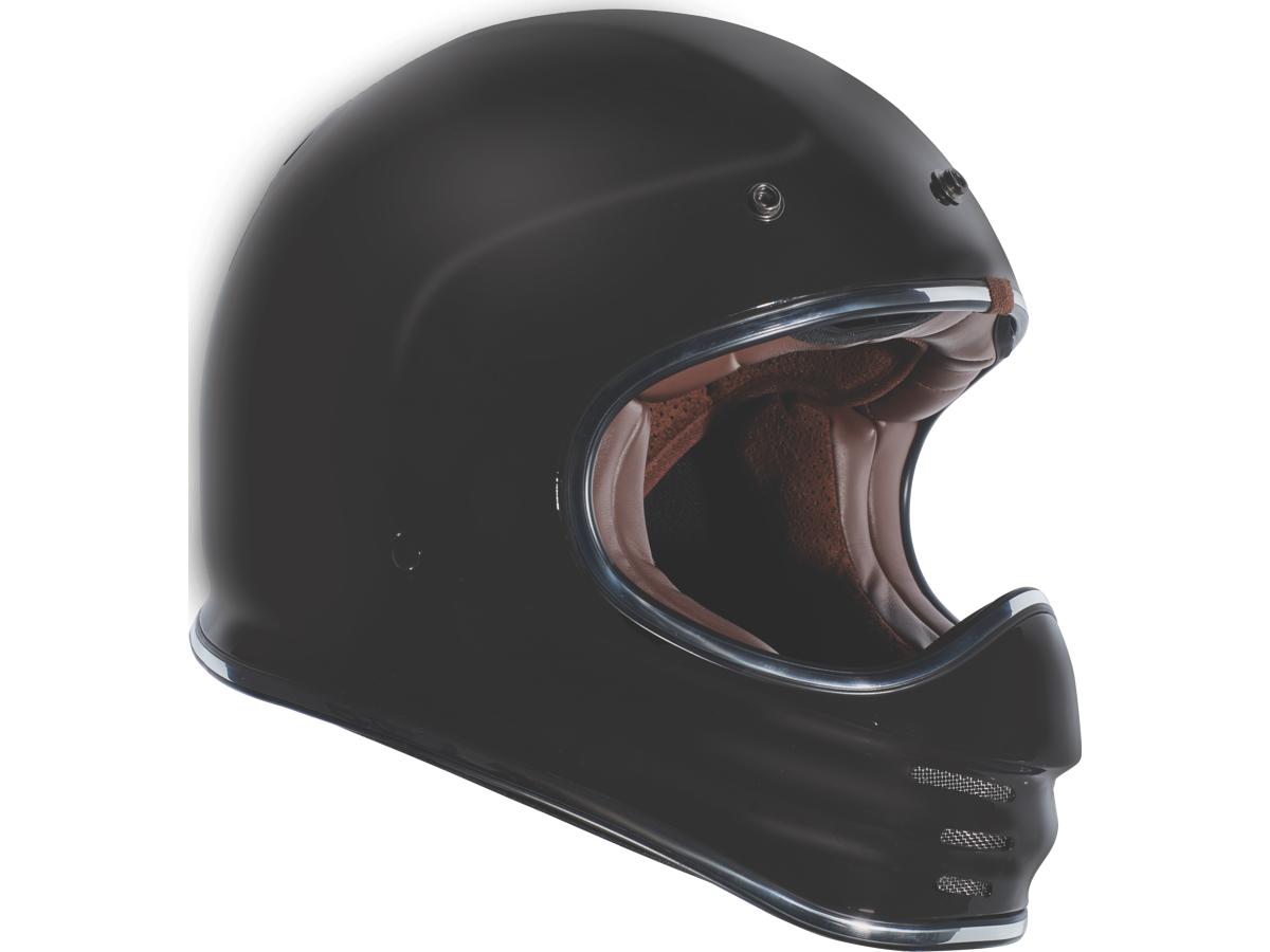 Torc T-3 Retro Helmet Flat Black