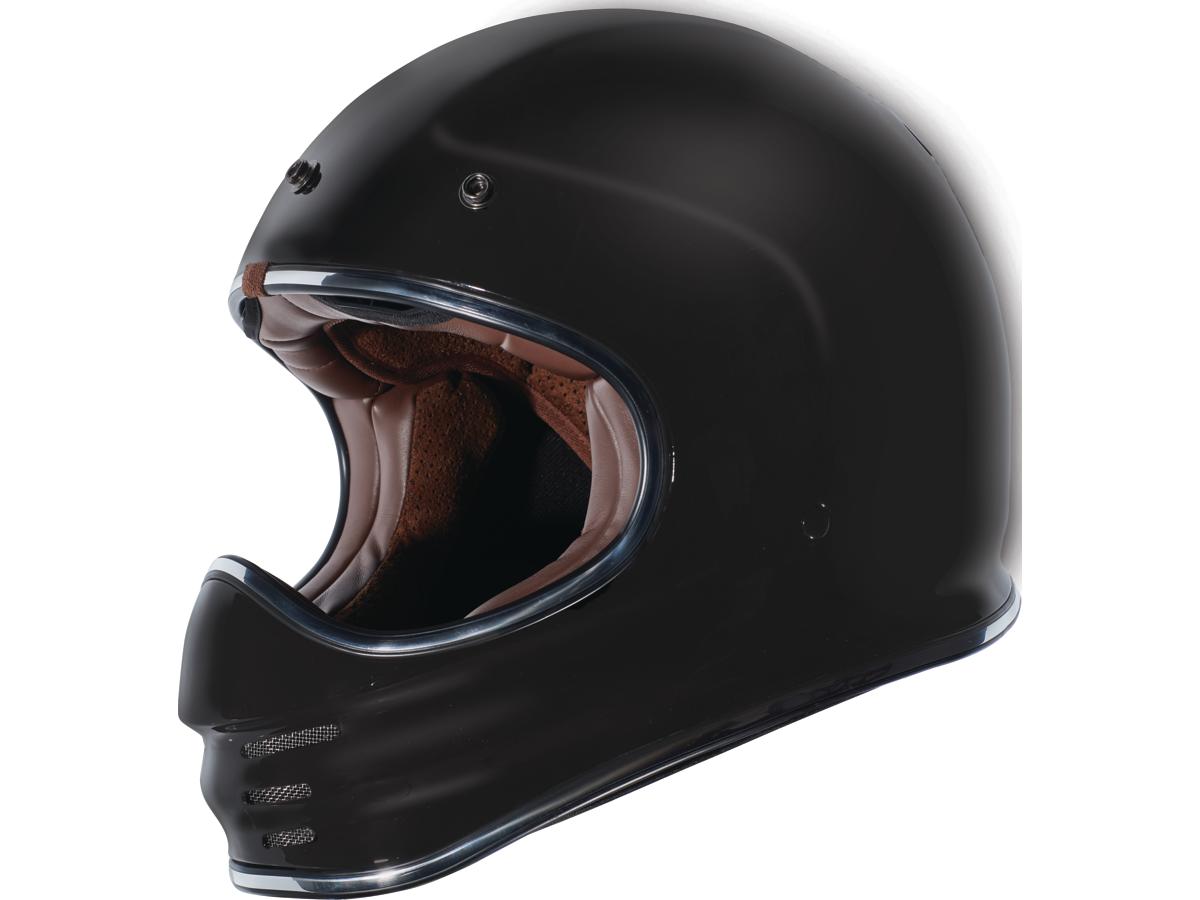 Torc T-3 Retro Helmet Flat Black  - FREE UK Delivery - Moto Central