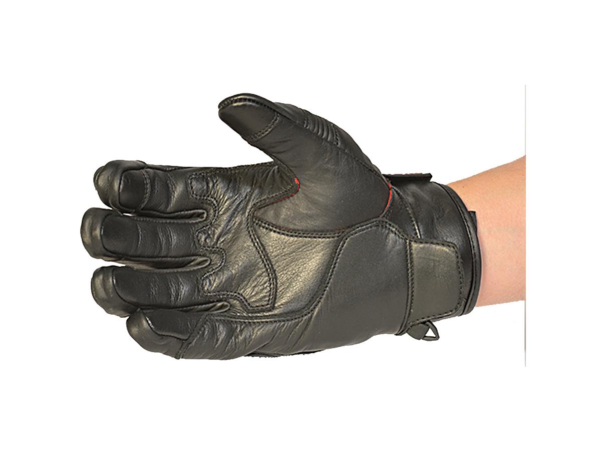 Torc Hawthorne Leather Gloves Black - FREE UK Shipping, FREE 365 Day Returns | Moto Central