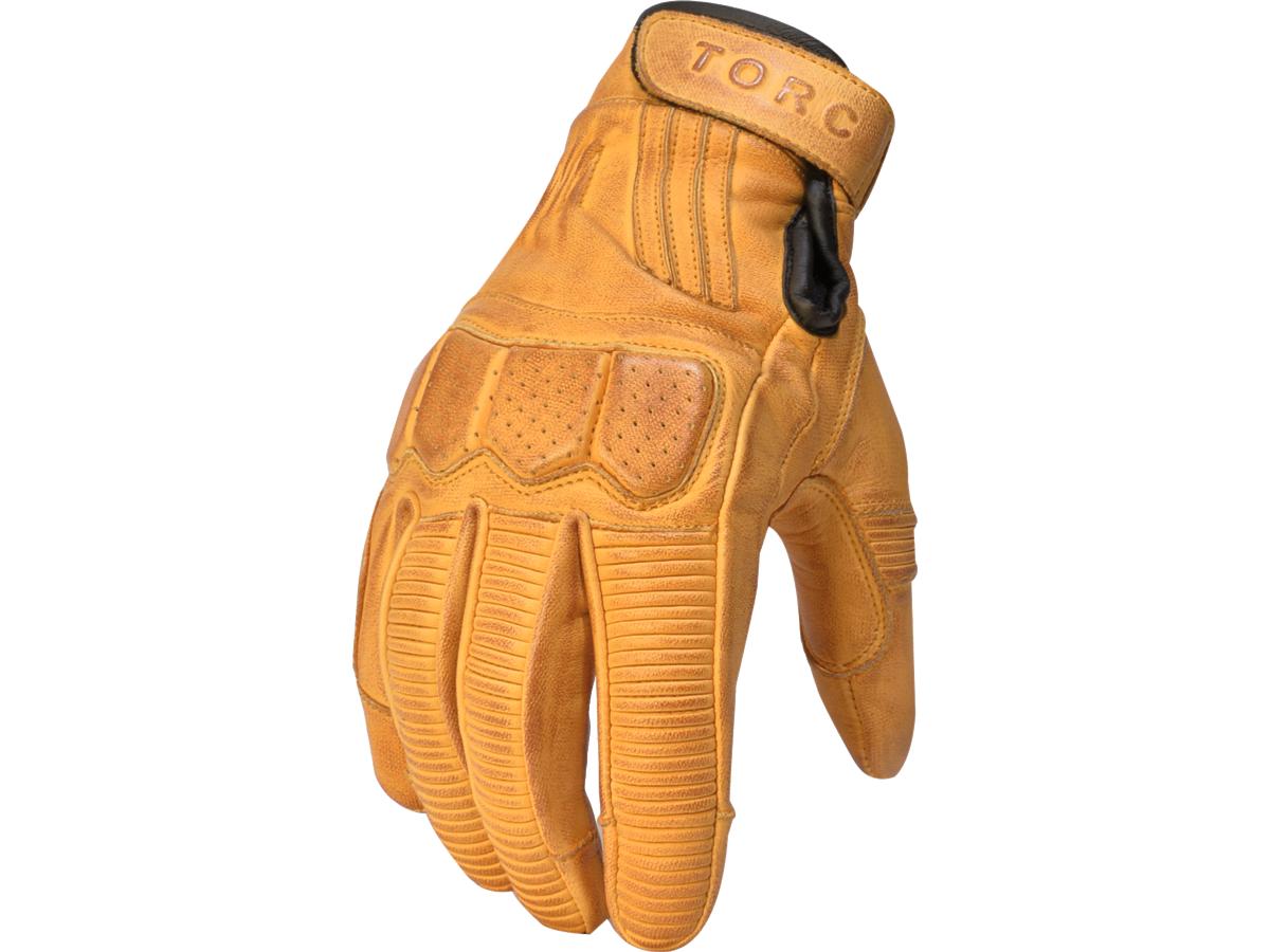 Torc Hawthorne Leather Gloves Gold