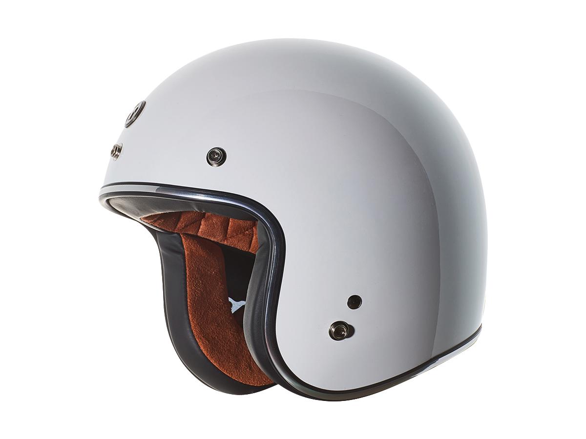 Torc T-50 ECE Retro Jet Helmet Gloss White