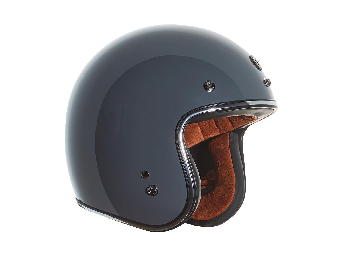 Torc T-50 ECE Retro Jet Helmet Gloss Grey