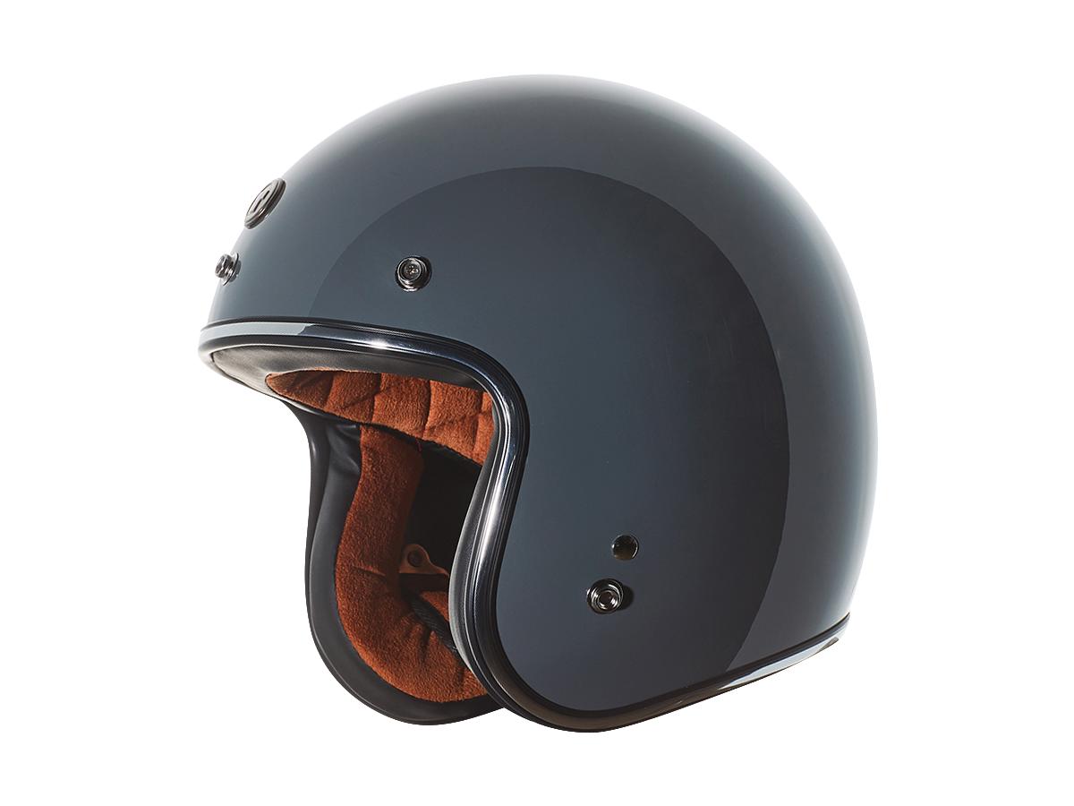 Torc T-50 ECE Retro Jet Helmet Gloss Grey