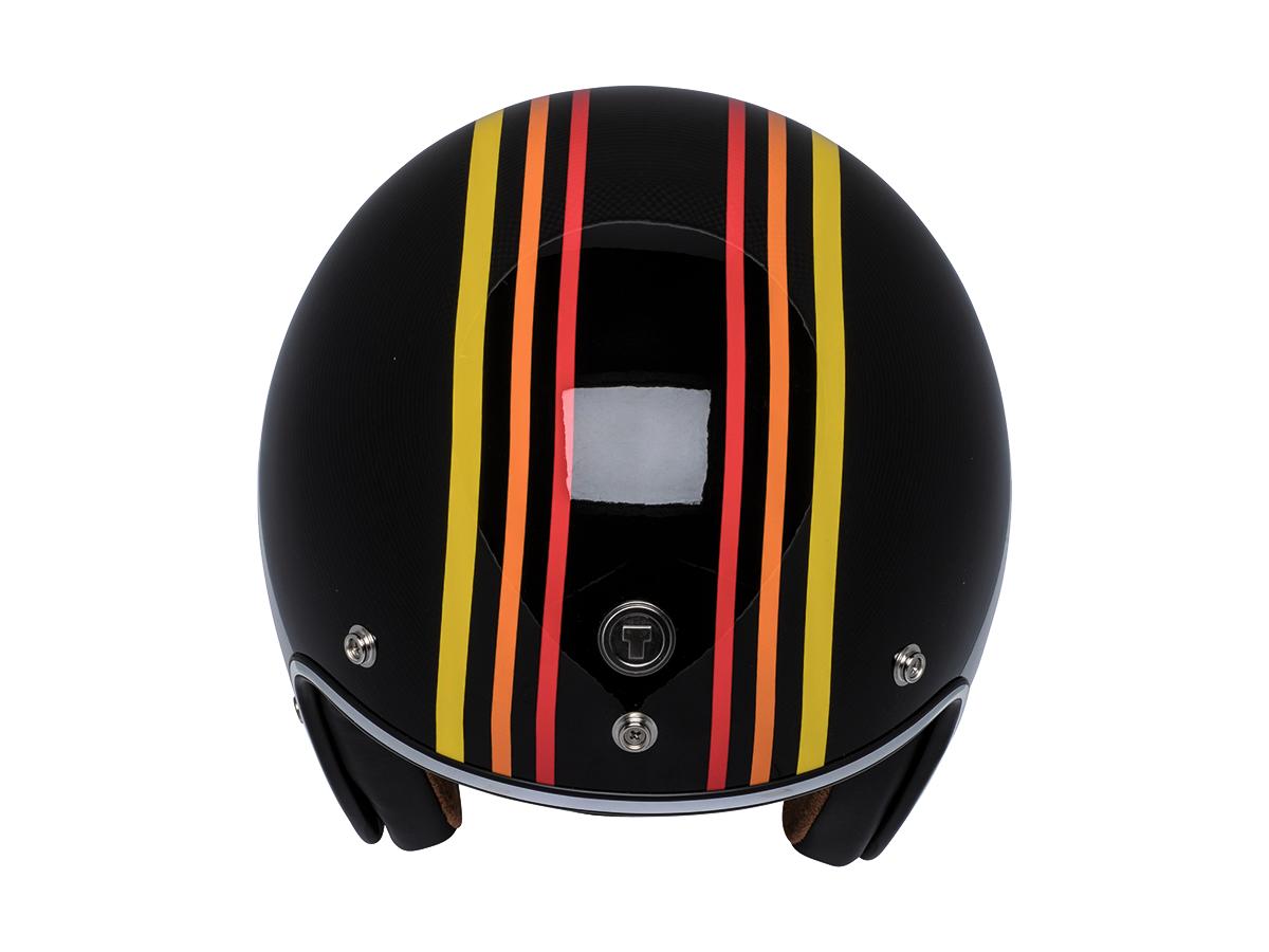 Torc T-50 ECE 1978 Retro Jet Helmet Gloss Black