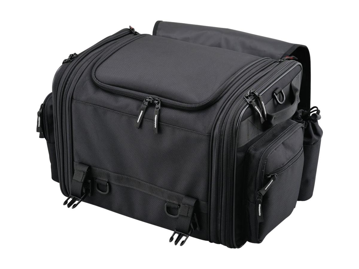 HenlyBegins Expandable Seatbag Variable Volume Of 44-60 Liters Black