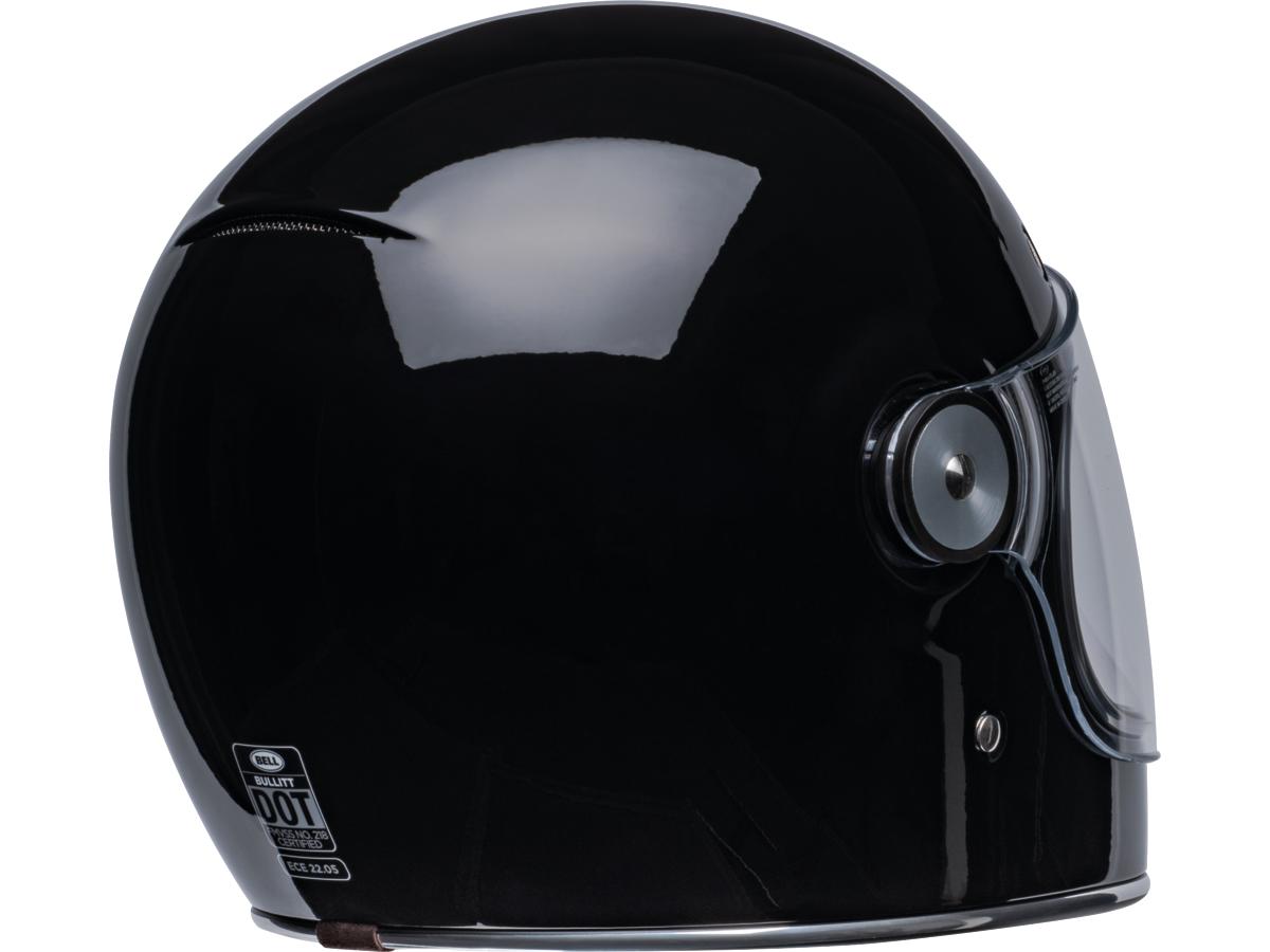 Bell Bullitt Retro Full Face Helmet Black / Gloss Black