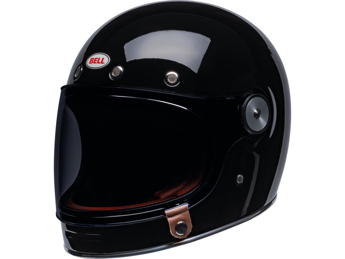 Bell Bullitt Retro Full Face Helmet Black / Gloss Black