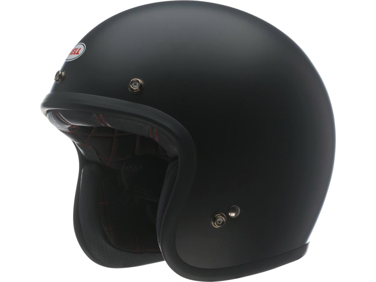 Bell Custom 500 Open Face Helmet Black / Flat Black