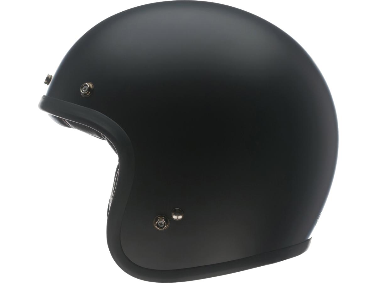 Bell Custom 500 Open Face Helmet Black / Flat Black