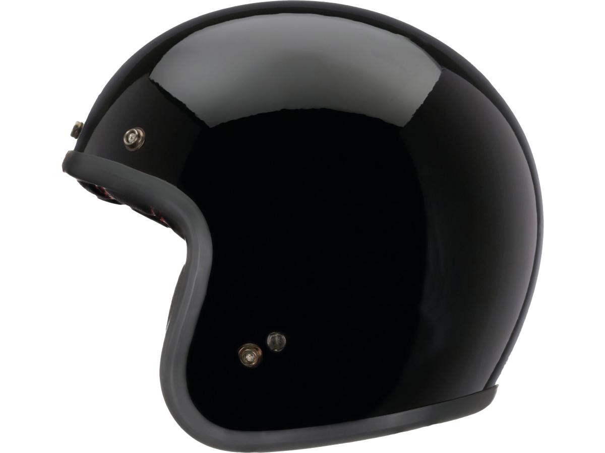 Bell Custom 500 Open Face Helmet Black / Gloss Black