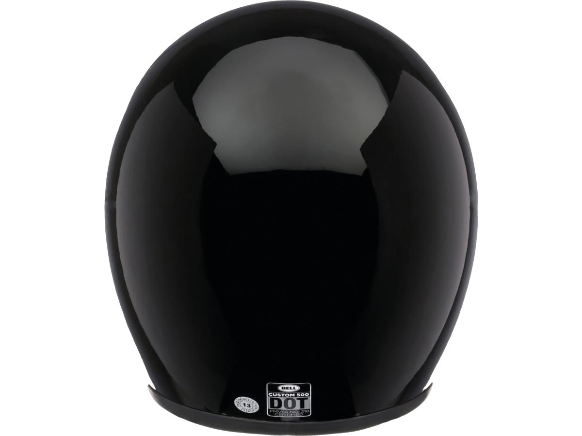 Bell Custom 500 Open Face Helmet Black / Gloss Black