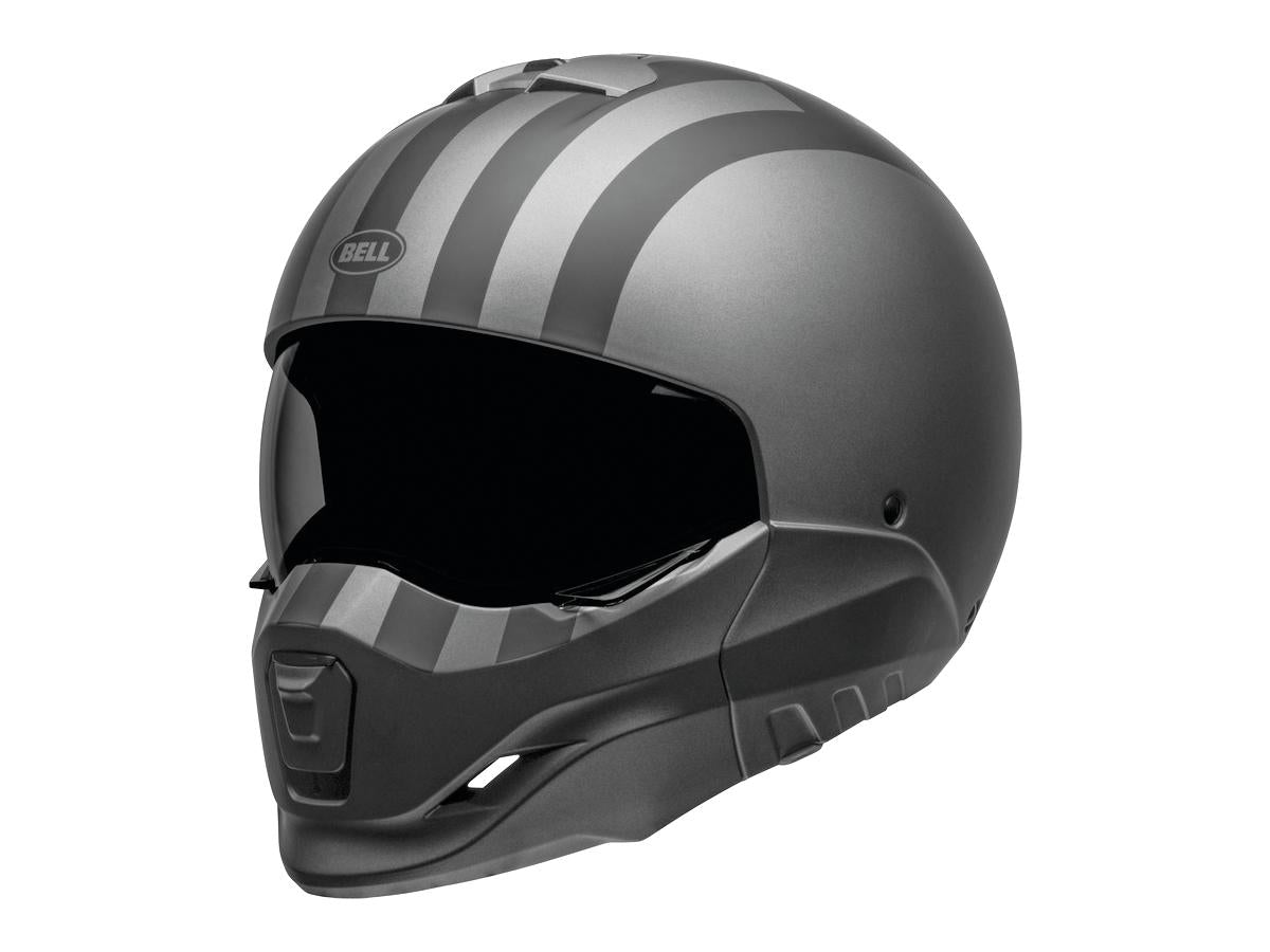 Bell Broozer Modular Helmet Free Ride Matt Grey / Black  - FREE UK Delivery - Moto Central