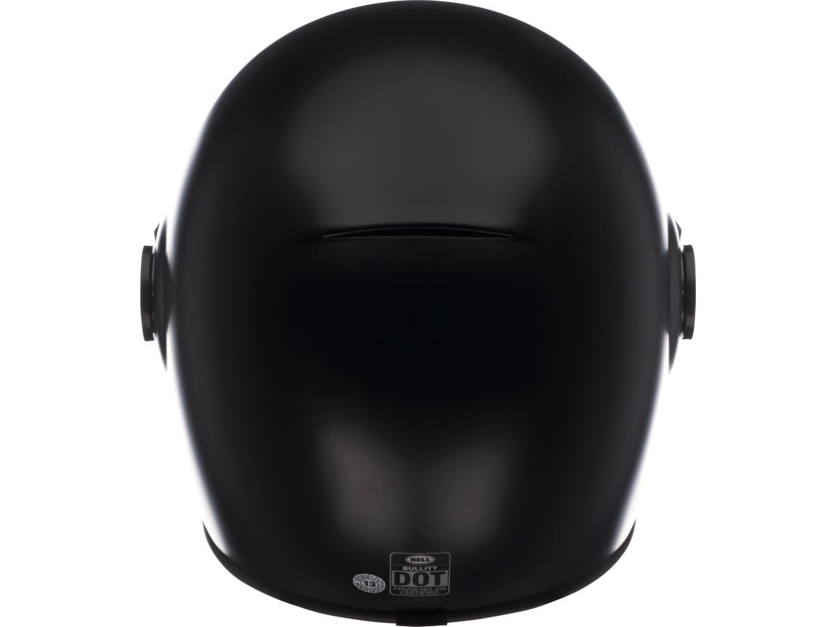 Bell Bullitt Retro Full Face Helmet Flat Black - FREE UK Shipping, FREE 365 Day Returns | Moto Central