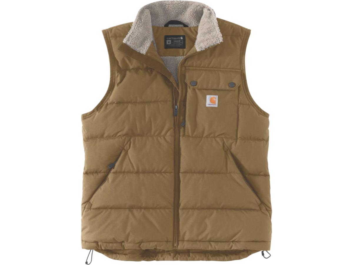 Carhartt Rain Defender Loose Fit Carhartt Montana Insulated Vest Oak Brown