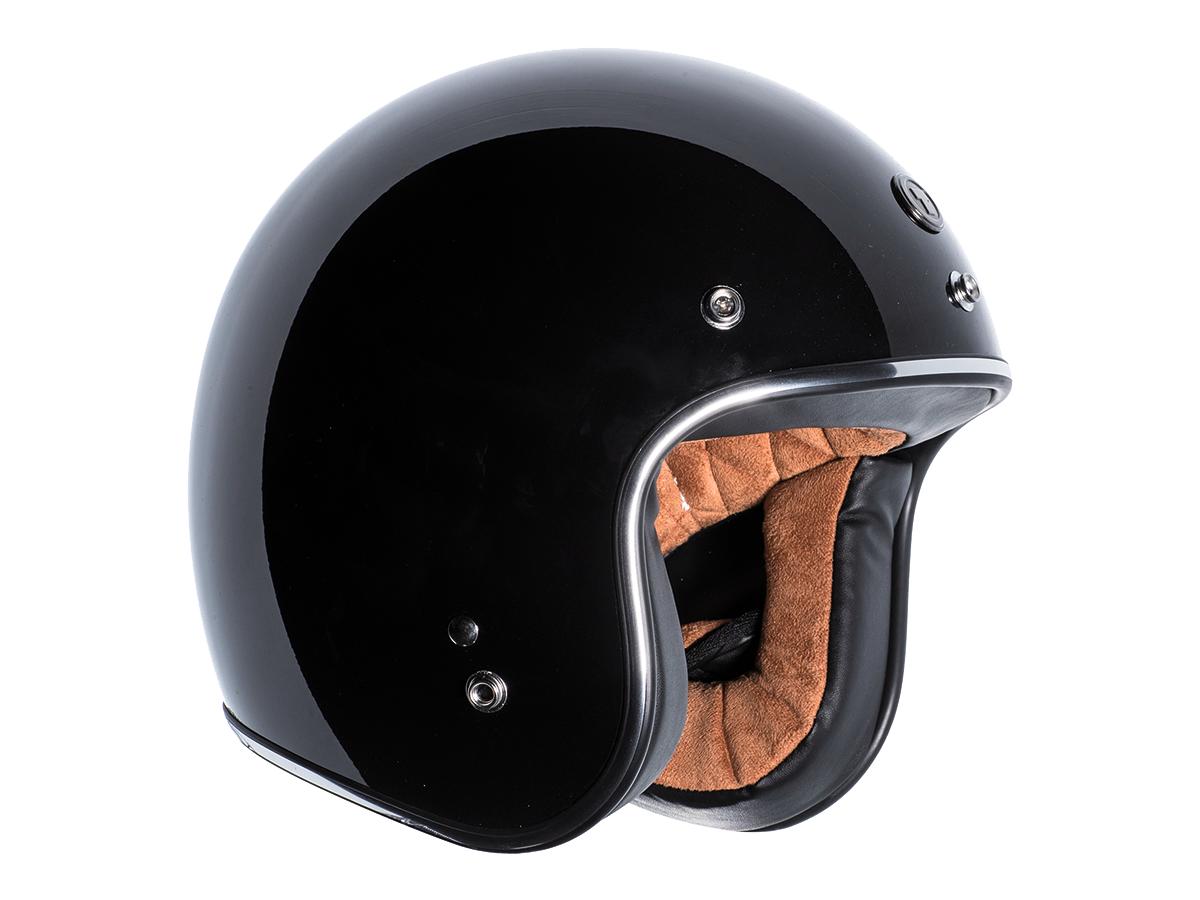 Torc T-50 ECE Retro Jet Helmet Gloss Black