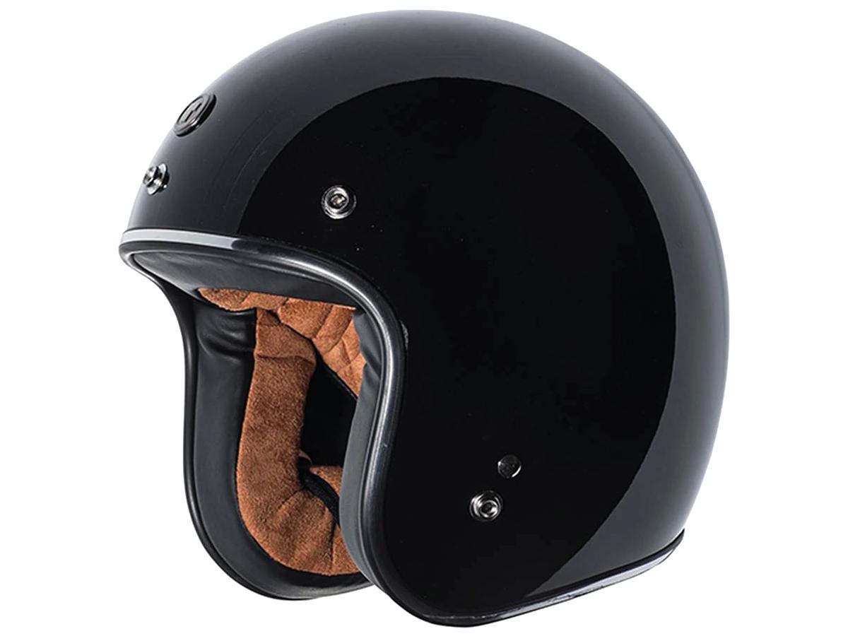 Torc T-50 ECE Retro Jet Helmet Gloss Black