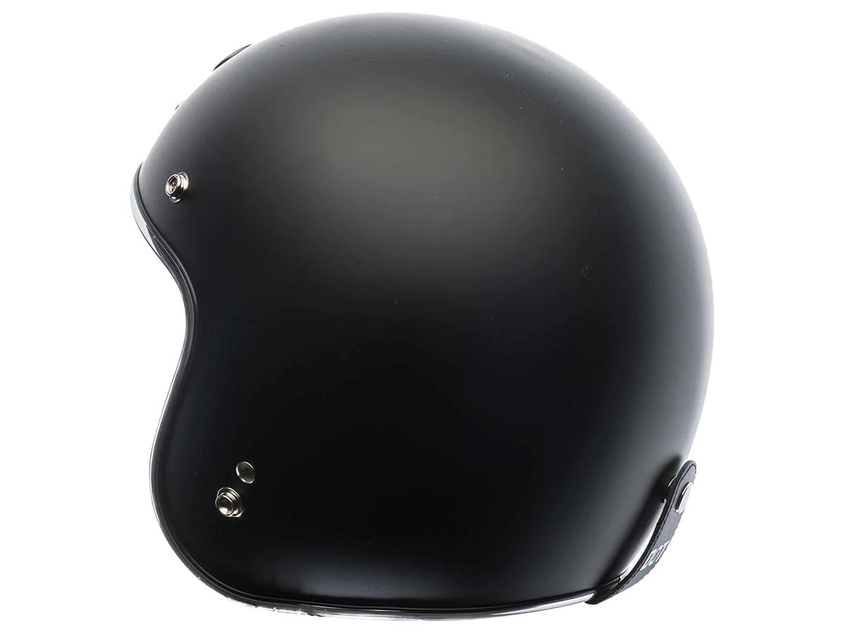 Torc T-50 ECE Retro Jet Helmet Flat Black