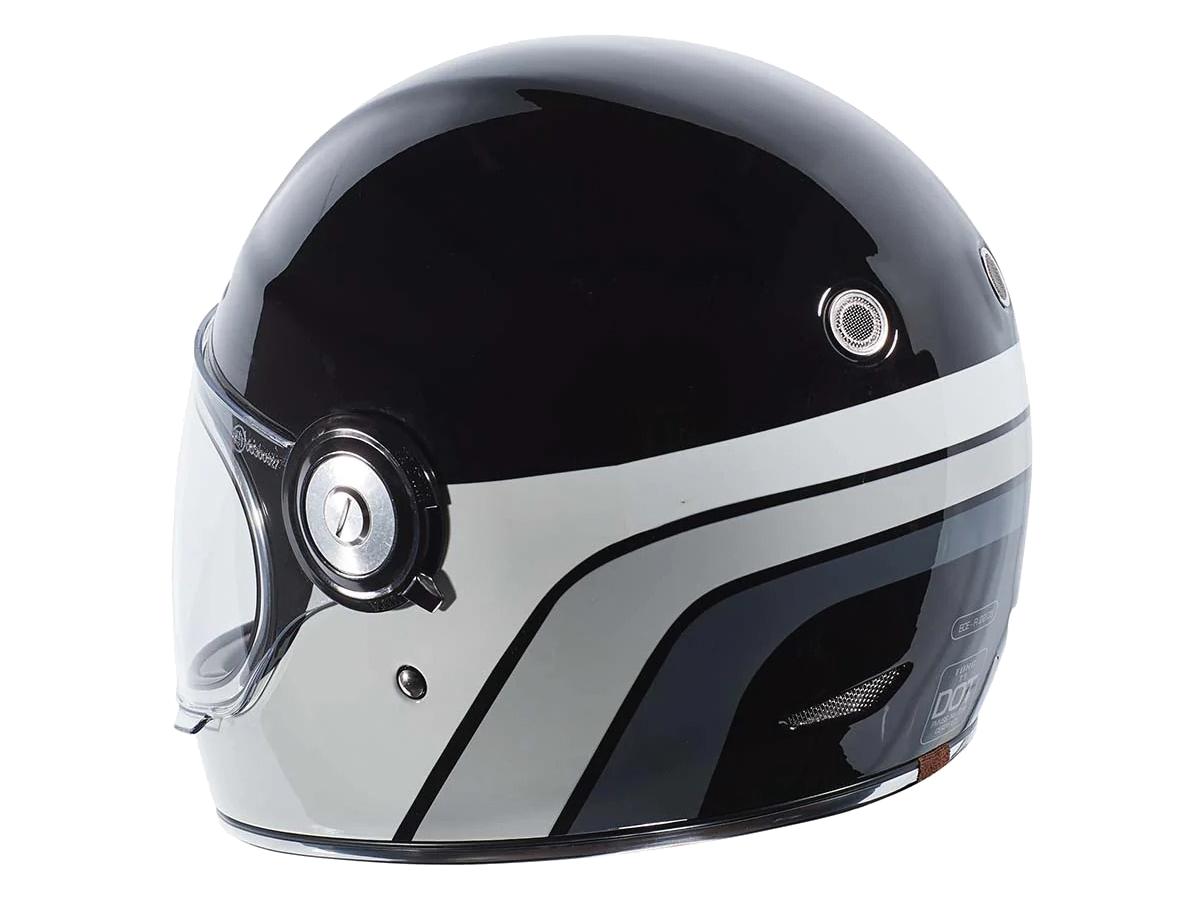 Torc T-1 Retro Helmet Dreamliner Grey  - FREE UK Delivery - Moto Central