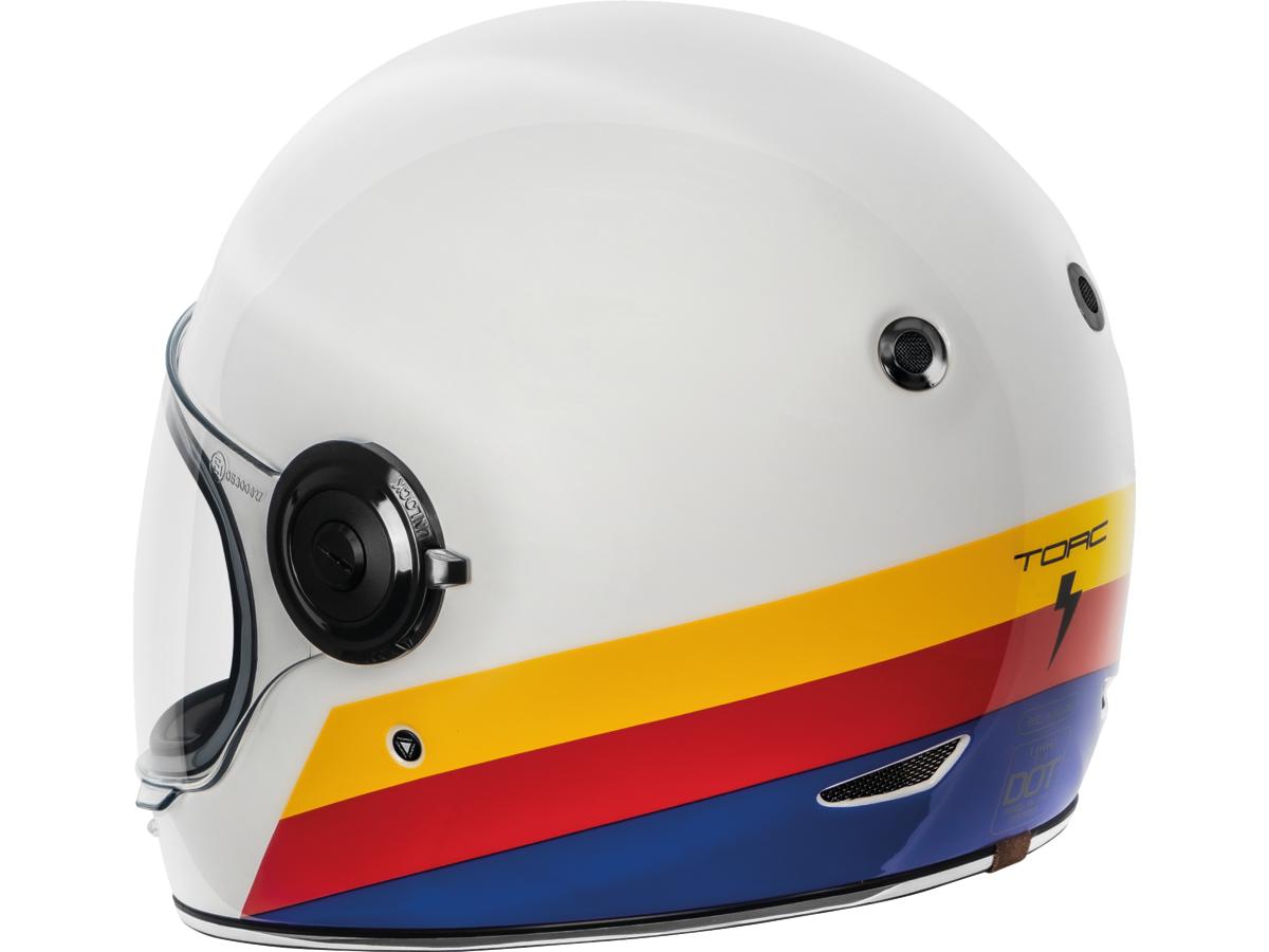 Torc T-1 Retro Helmet Full Tree  - FREE UK Delivery - Moto Central