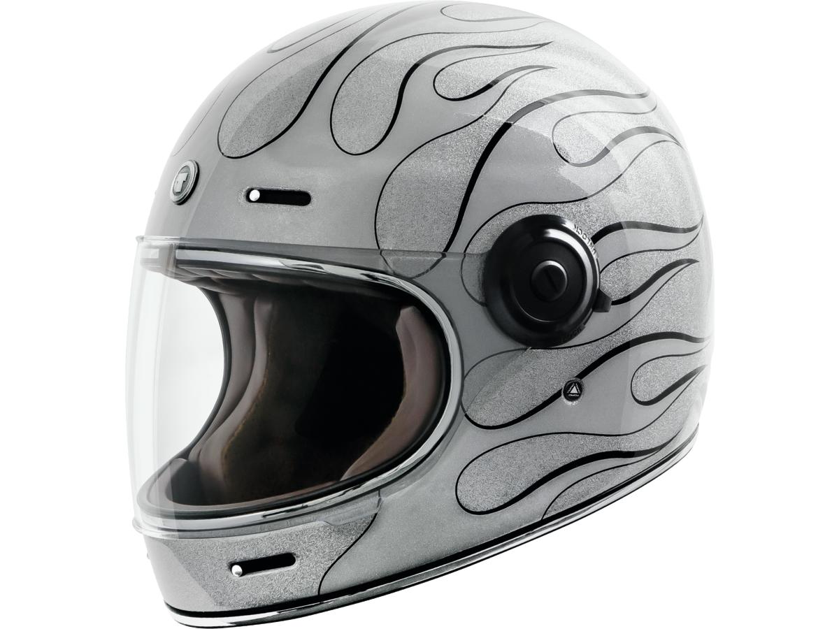 Torc T-1 Retro Helmet Blaze  - FREE UK Delivery - Moto Central