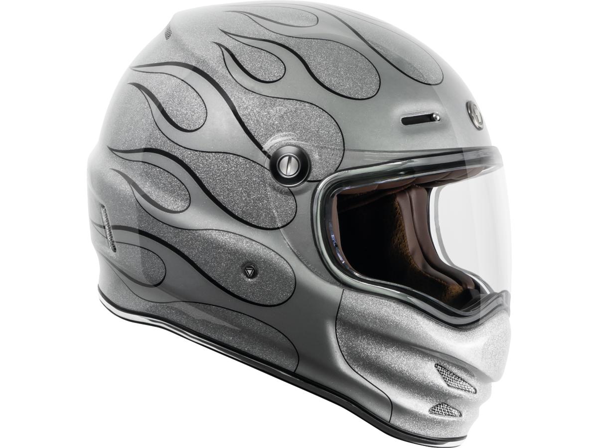 Torc T-9 Retro Helmet Blaze