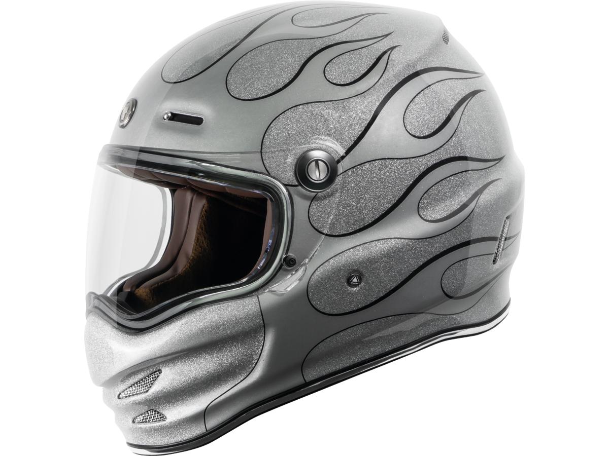 Torc T-9 Retro Helmet Blaze  - FREE UK Delivery - Moto Central