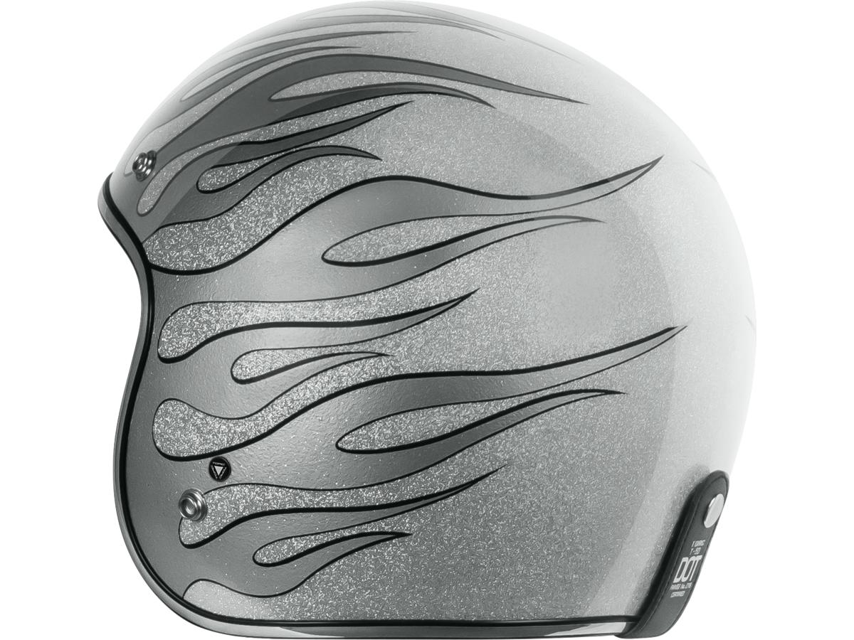 Torc T-50 ECE Retro Jet Helmet Blaze