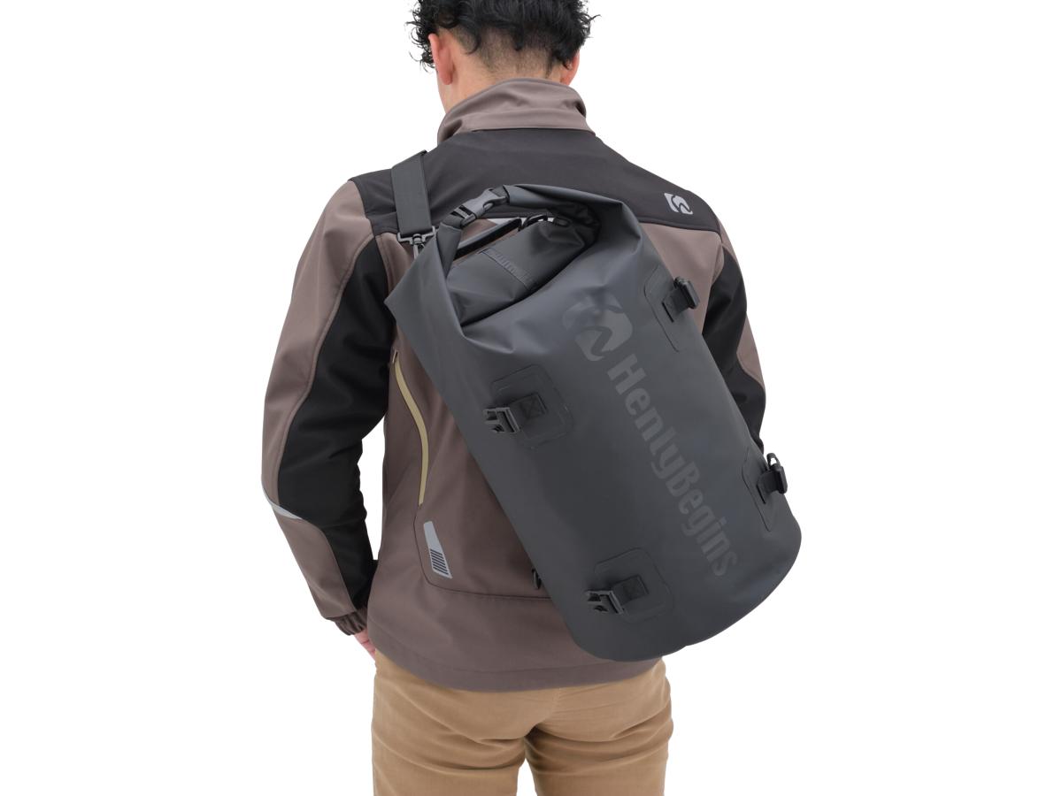 HenlyBegins DH-748 Water-Resistant Backpack Black