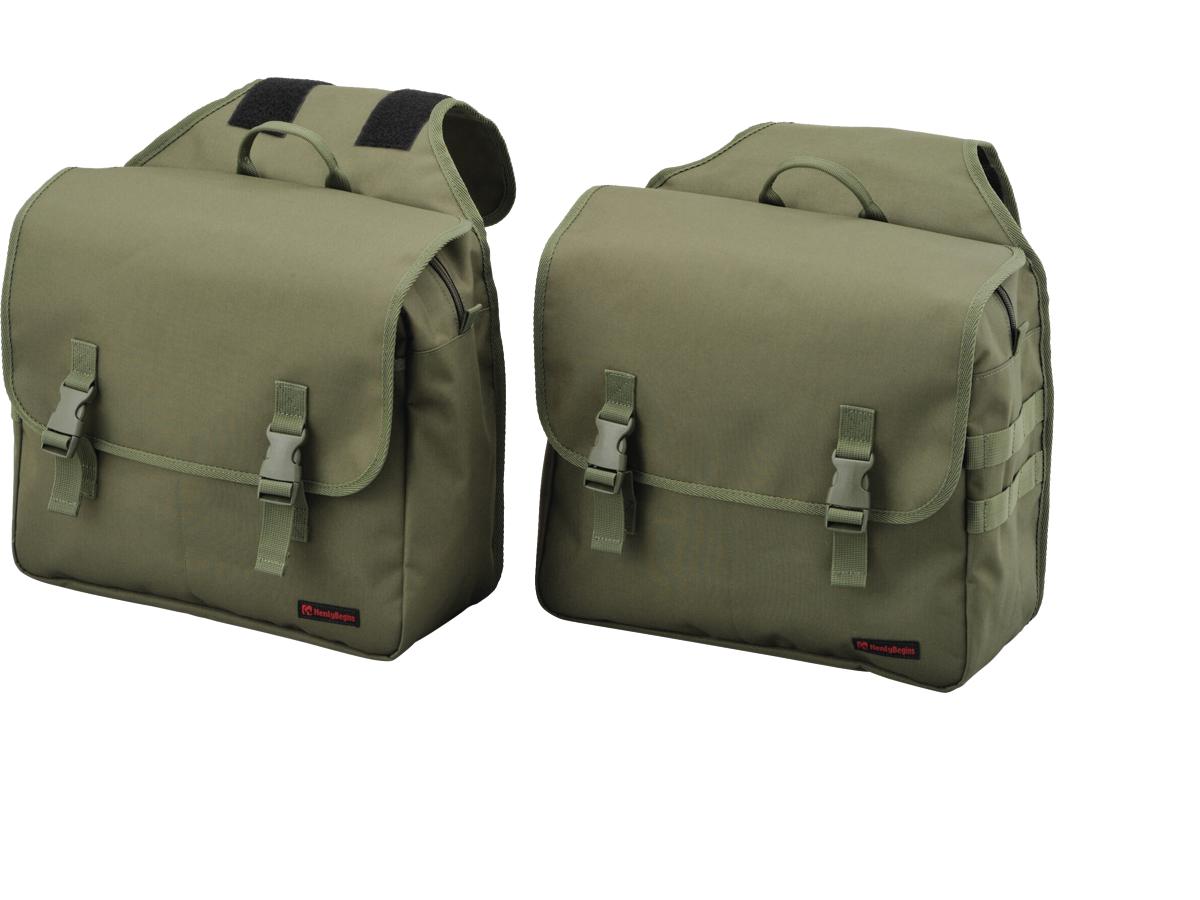 HenlyBegins DHS-12 Saddle Bag Khaki - 30 Liters