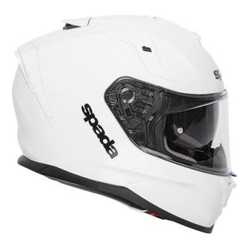 Spada SP1 Full Face Helmet White - FREE UK Shipping, FREE 365 Day Returns | Moto Central