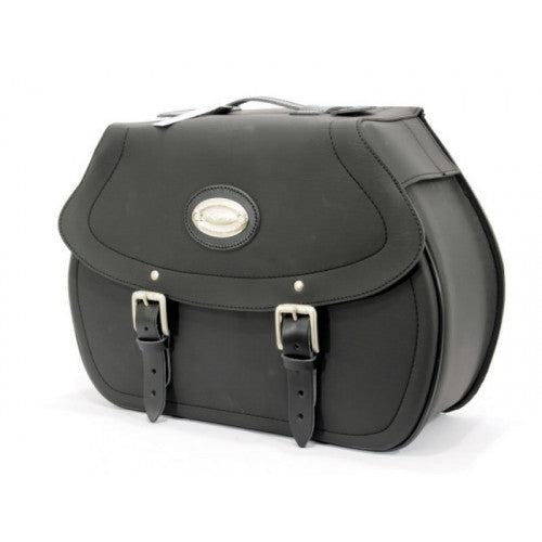 Longride Iparex Saddlebags Black CIL138 - 42 Liters - FREE UK Shipping, FREE 365 Day Returns | Moto Central