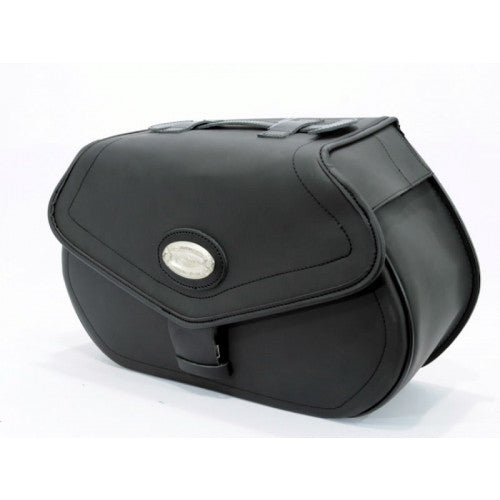 Longride Iparex Saddlebags Black - 38 Liters - 44.5 x 17.5 x 30 CM