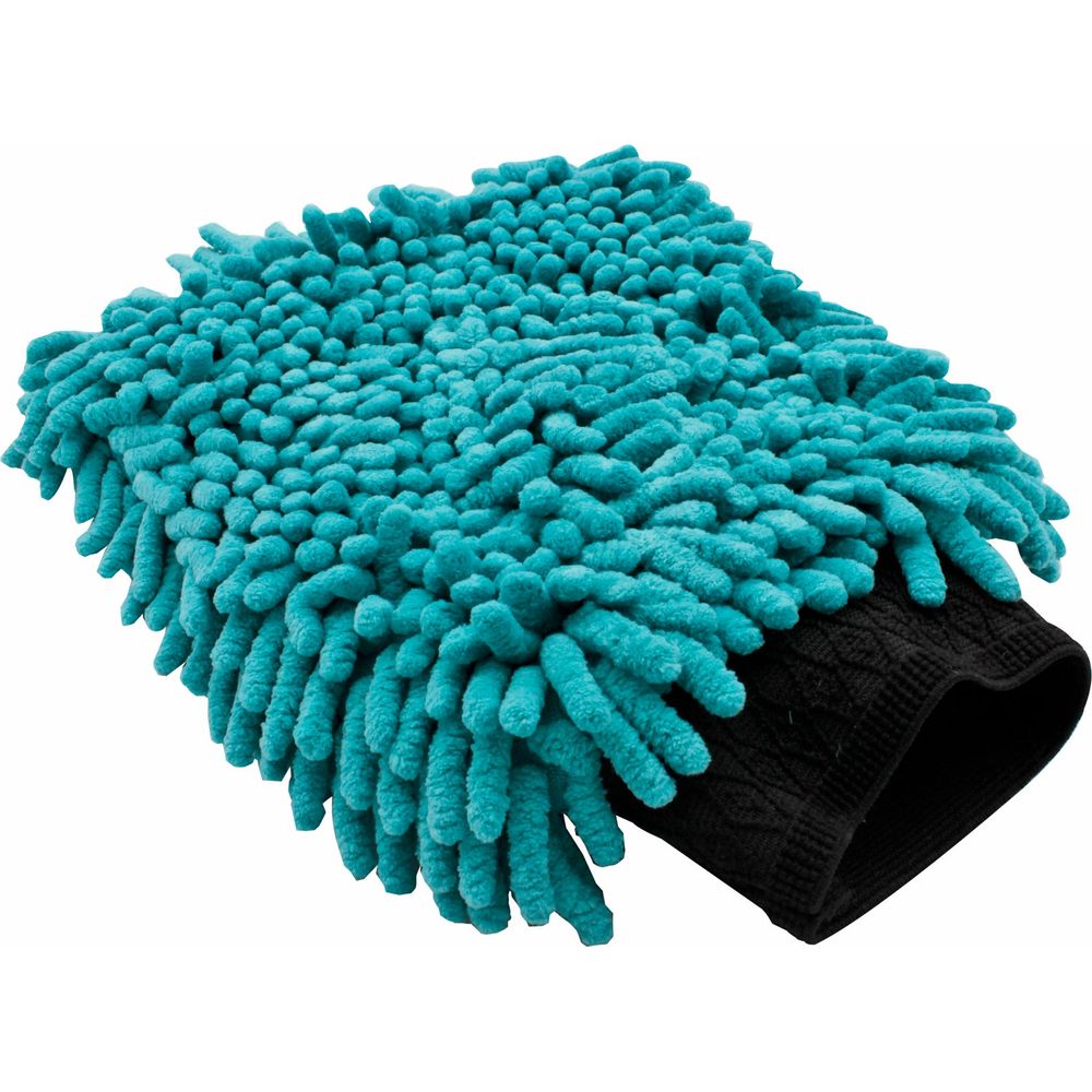 Bike It BikeTek 2-IN-1 Long-Pile Chenille & Sponge Wash Mit