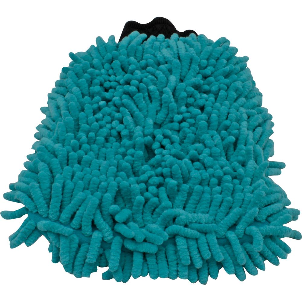 Bike It BikeTek 2-IN-1 Long-Pile Chenille & Sponge Wash Mit