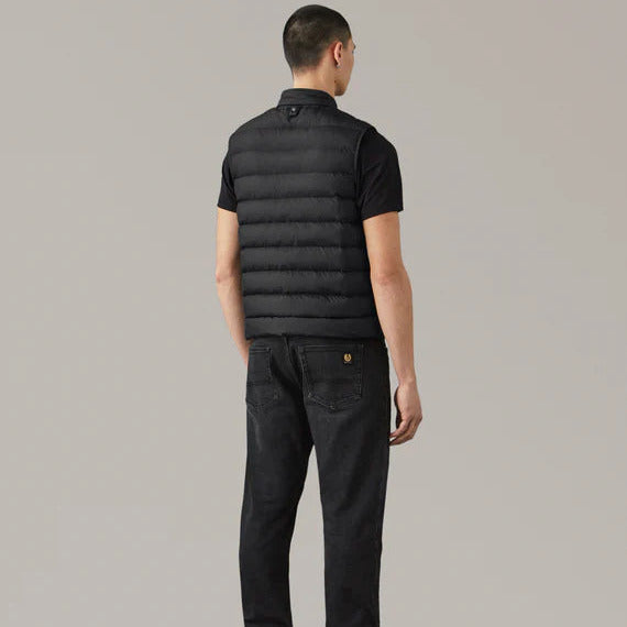 Belstaff Climate Mid Layer Vest Black