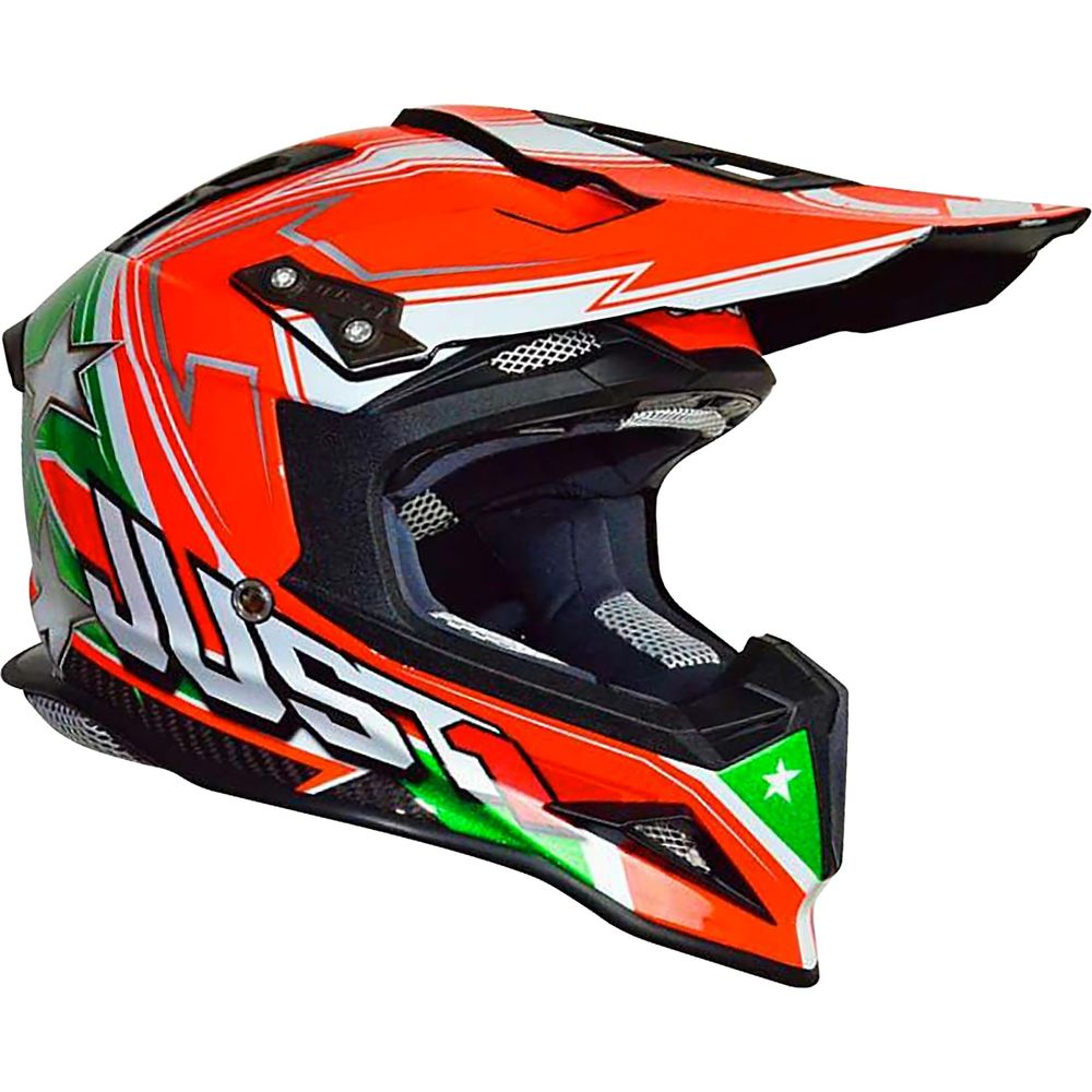 Just1 J12 Carbon MX Helmet Aster Italy