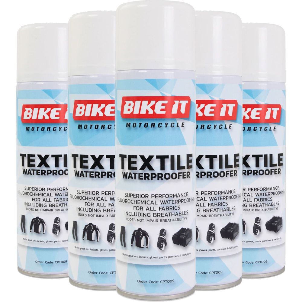 Bike It Textile Waterproofer And Protector - 300ml - Pack Of 6