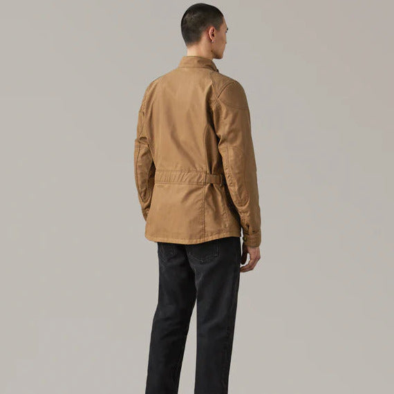 Belstaff Crosby Technical Waxed Cotton Jacket Sand