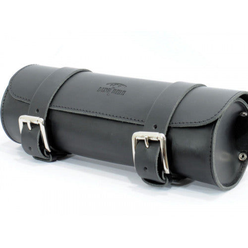 Longride Leather Tool Roll Bag Black - 2.8 Liters - FREE UK Shipping, FREE 365 Day Returns | Moto Central