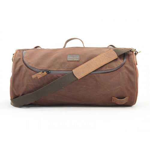 Longride Waxed Canvas Roll Bag Brown - 32.5 Liters - FREE UK Shipping, FREE 365 Day Returns | Moto Central