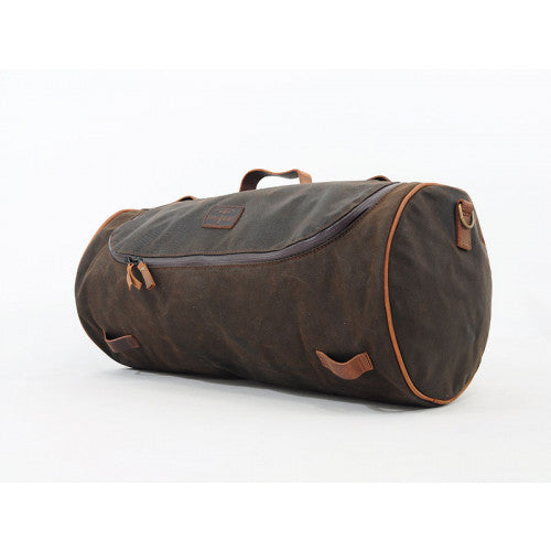 Longride Waxed Canvas Roll Bag Khaki - 32.5 Liters