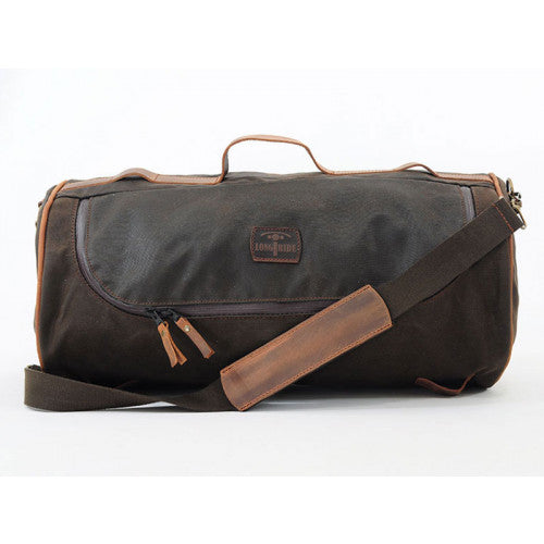 Longride Waxed Canvas Roll Bag Khaki - 32.5 Liters